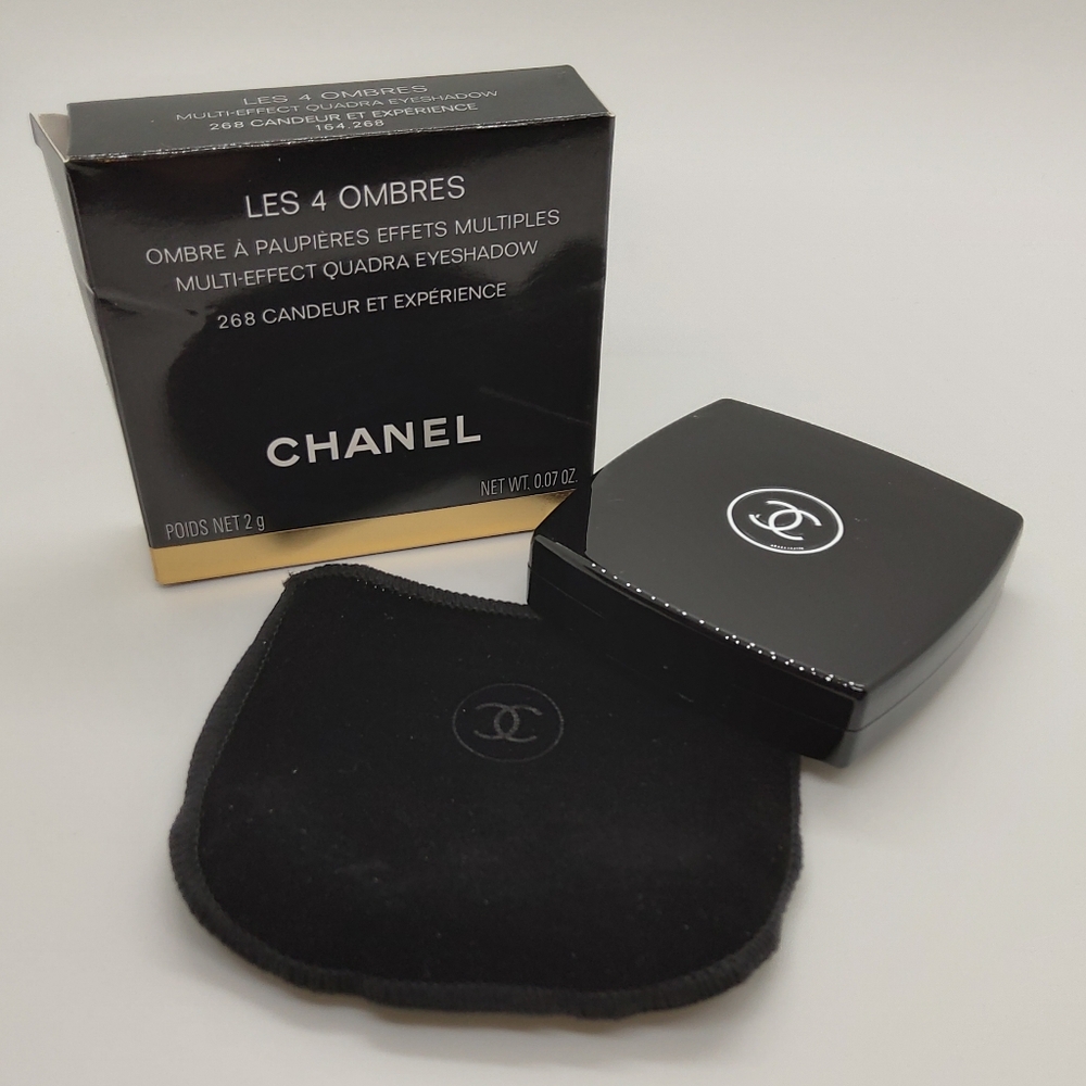 CHANEL Les 4 Ombres Multi-Effect Quadra Eyeshadow Palette NIB 2g - Picture 2 of 8